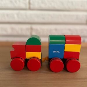 Brio magnetic train block set